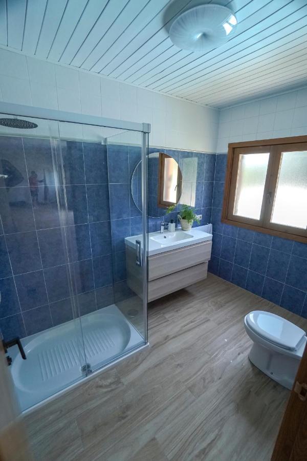 Casa De Madera Con Piscina Privada Villa Pontevedra Exteriör bild